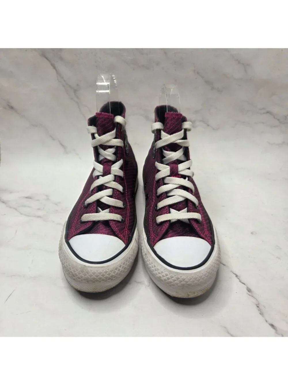 Converse Chuck Taylor All Star Lift Sparkle Platform High Top Sneakers Shoes 3